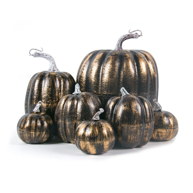 Artificial Foam Pumpkins Halloween Decoration Autumn Harvest Thanksgiving Simulation DIY Handmade Craft Halloween Decor Gifts